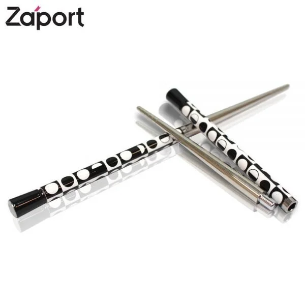 Zaport make reusable, pull apart stainless steel chopsticks that use magnets to stick them together. Perfect for camping, travel and home and come with its own pouch.