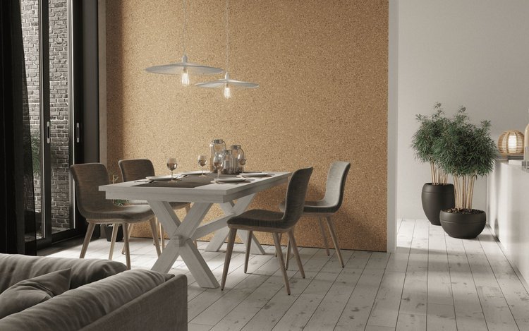 As a renewable, natural raw material cork represents a safe and environmentally-friendly choice. It’s a product with very low embodied energy, that is all energy consumed during the extraction, production and transportation of that material.