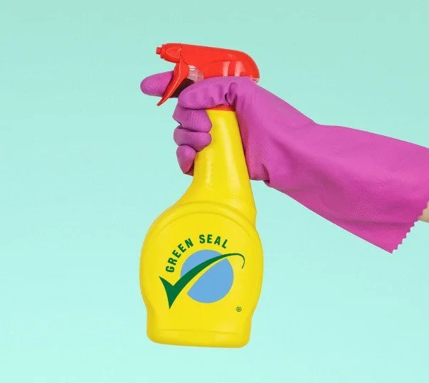 In order to avoid ‘greenwashed’ cleaning products, look for cleaning products certified by Green Seal. With more than 30 years of leadership,  Green Seal is among the world’s most trusted ecolabels for cleaning products today.