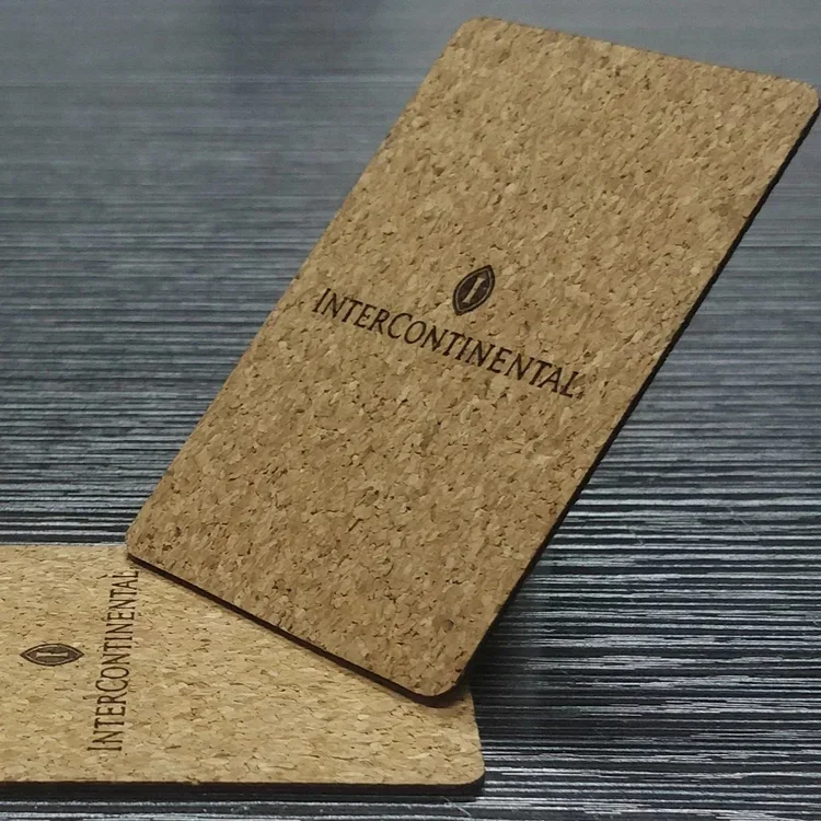 Cork is naturally antimicrobial — it contains compounds called Phenolics which kills bacteria and fungus. This keeps your KEY CARD clean and free from the odour of perspiration. Cork naturally repels odours and emits a very subtle woody fragrance. Th