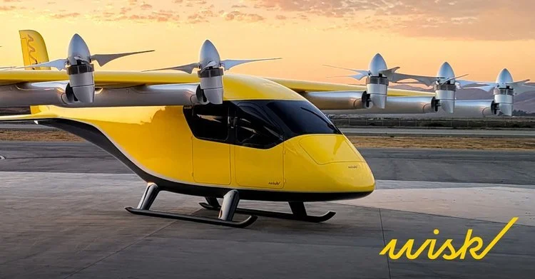 WIsk is the world’s first all-electric, autonomous, four-seat eVTOL air taxi designed for ease of disassembly and recyclability within the capabilities of existing recycling infrastructure. This approach will lead to easier maintainability and repair