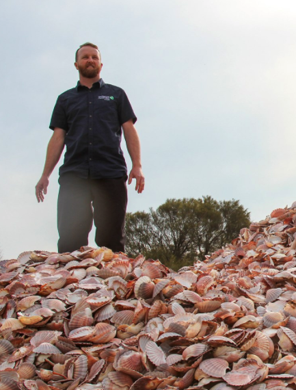 The Shuck Don’t Chuck project in Australia collects used oyster, mussel and scallop shells from restaurants, venues and seafood wholesalers and recycles them as a base for reef restoration sites.