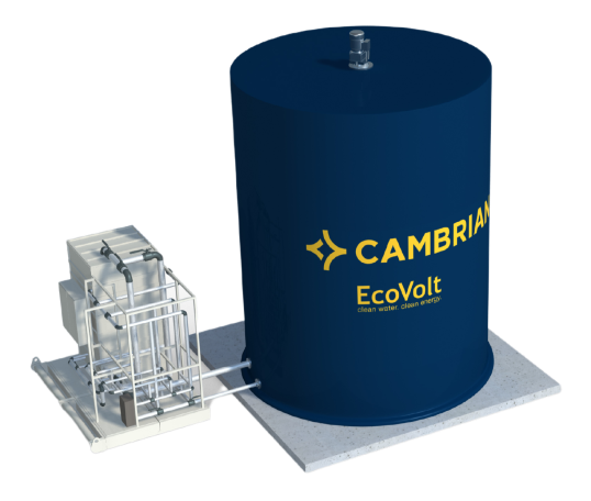 The EcoVolt Reactor is the world’s first bioelectrically-enhanced wastewater treatment solution, converting wastewater to renewable energy. Leveraging electrically-active microbes, the EcoVolt Reactor efficiently treats wastewater while extracting cl