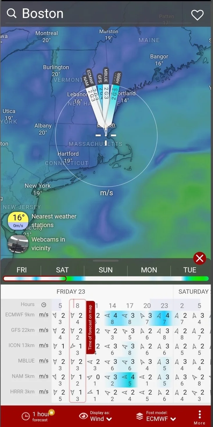 Windy.com is trusted by professional pilots, paragliders, skydivers, kiters, surfers, boaters, fishermen, storm chasers, governments, army staffs and rescue teams. Windy brings all the world’s leading weather forecasting models: global ECMWF, GFS and