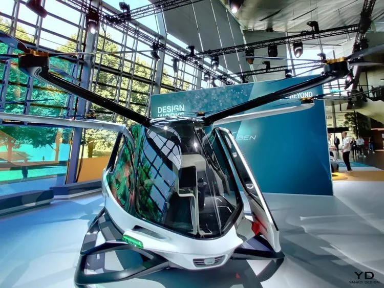 Skai represents a bold reimagination of urban and regional air mobility. Designed as an electric vertical takeoff and landing (eVTOL) vehicle, it integrates advanced hydrogen fuel cell technology. Unlike traditional helicopters that rely on noisy, fu