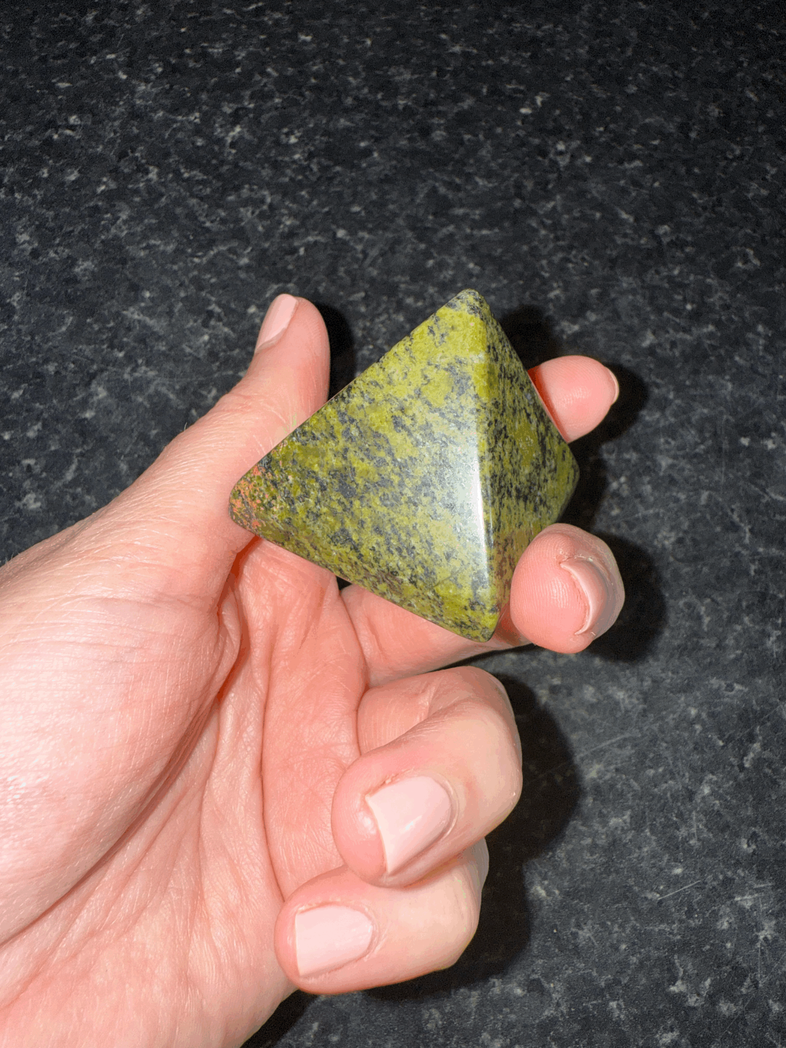 Unakite Pyramid