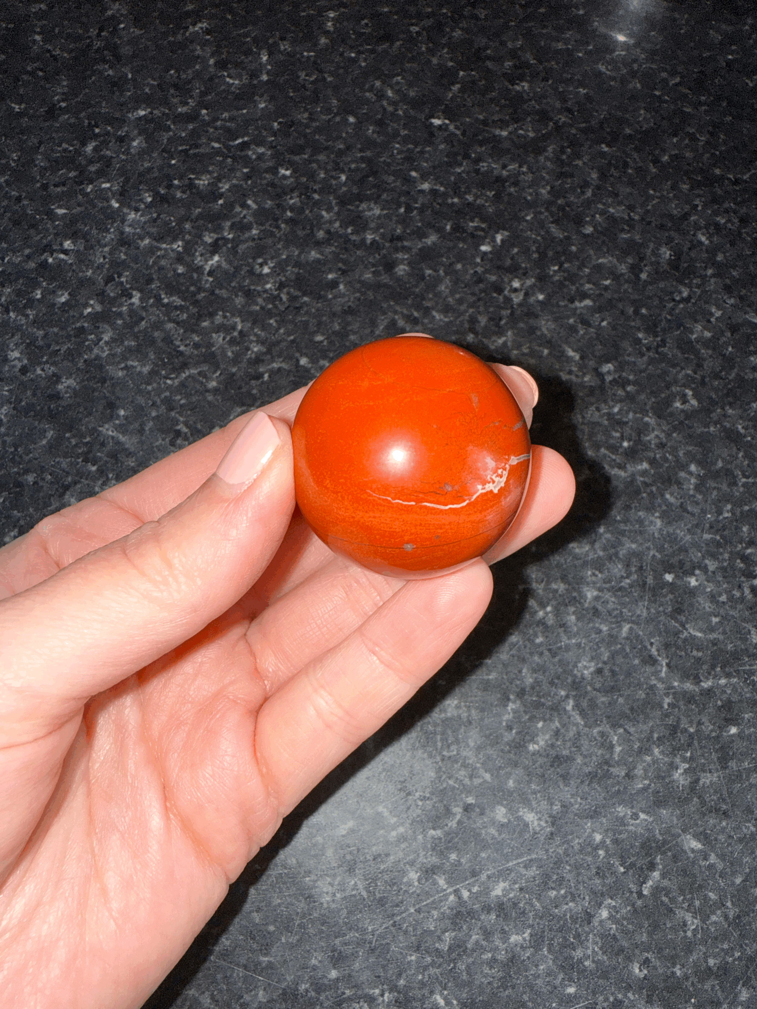 Red Jasper Sphere