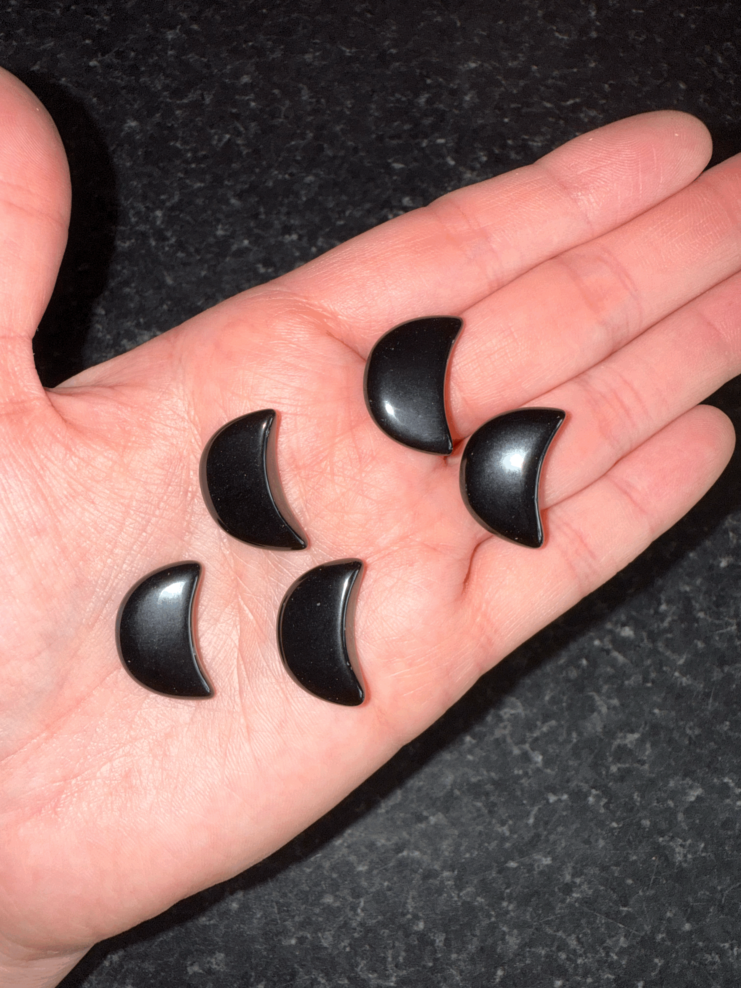 Black Obsidian Moon
