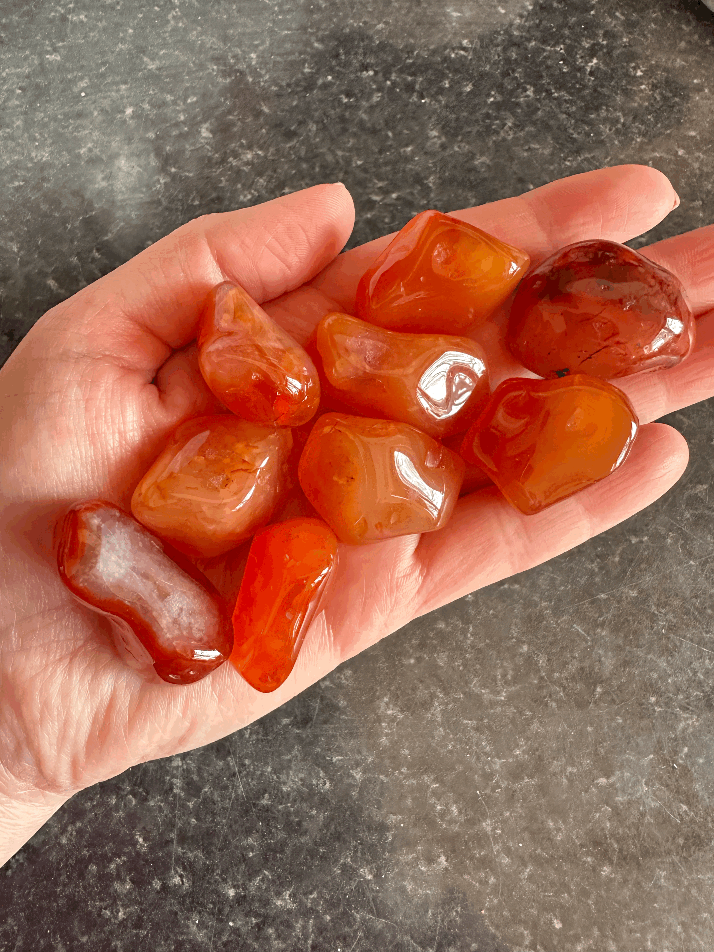 Carnelian Tumblestones