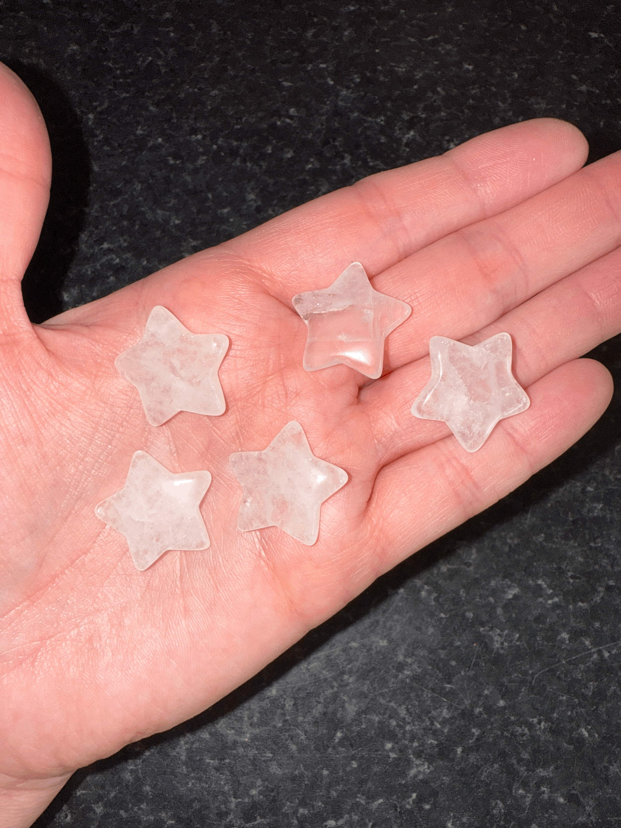 Clear Quartz Star