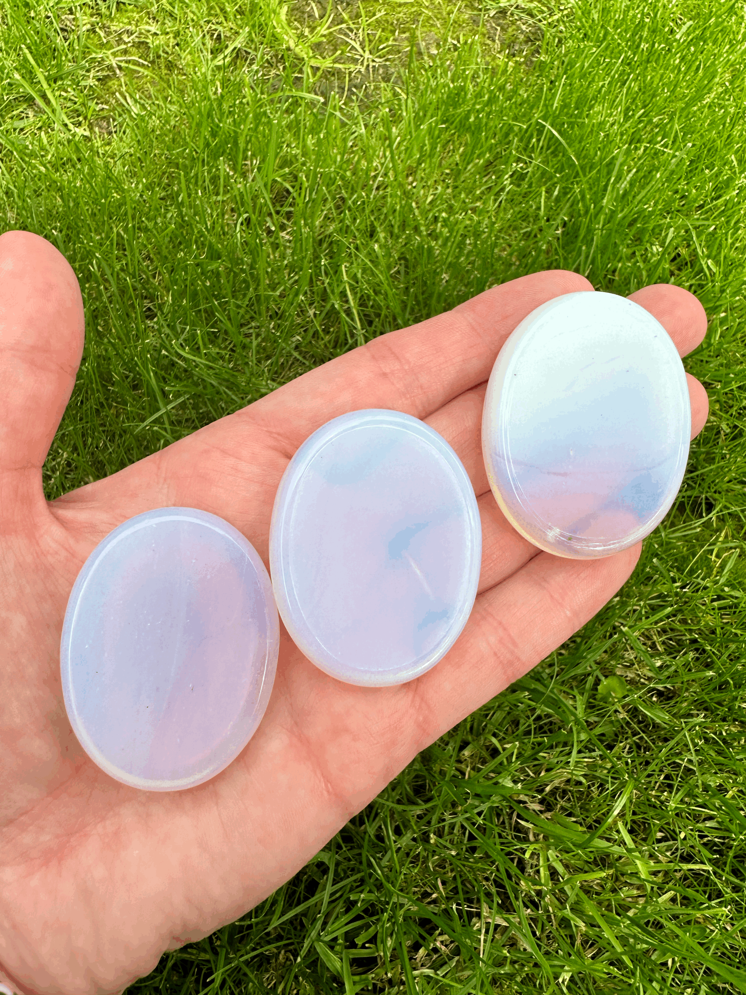 Opalite Thumb Stone