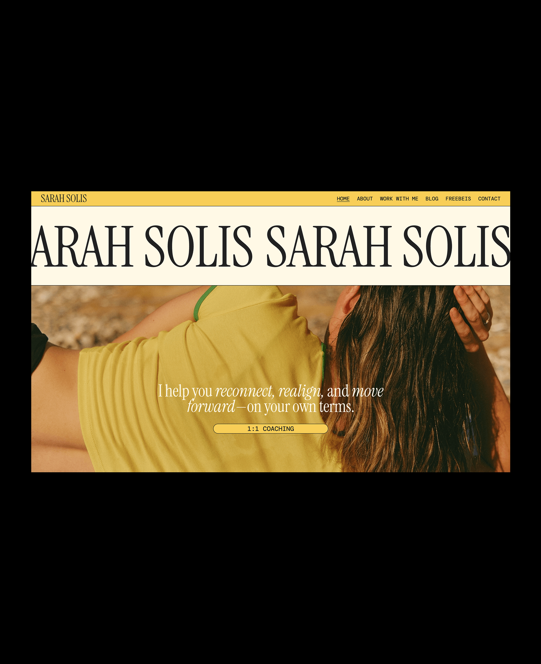 SARAH WEBSITE TEMPLATE (SQUARESPACE 7.1)