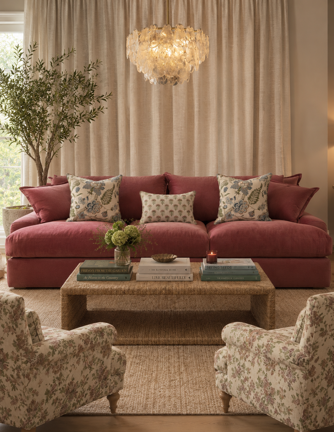 A Playful Take on Tradition | Living Room Design