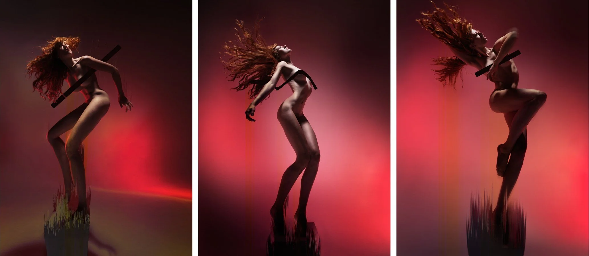 Fine art nude workshop results — muse Regina Piil, photography Stoney Darkstone