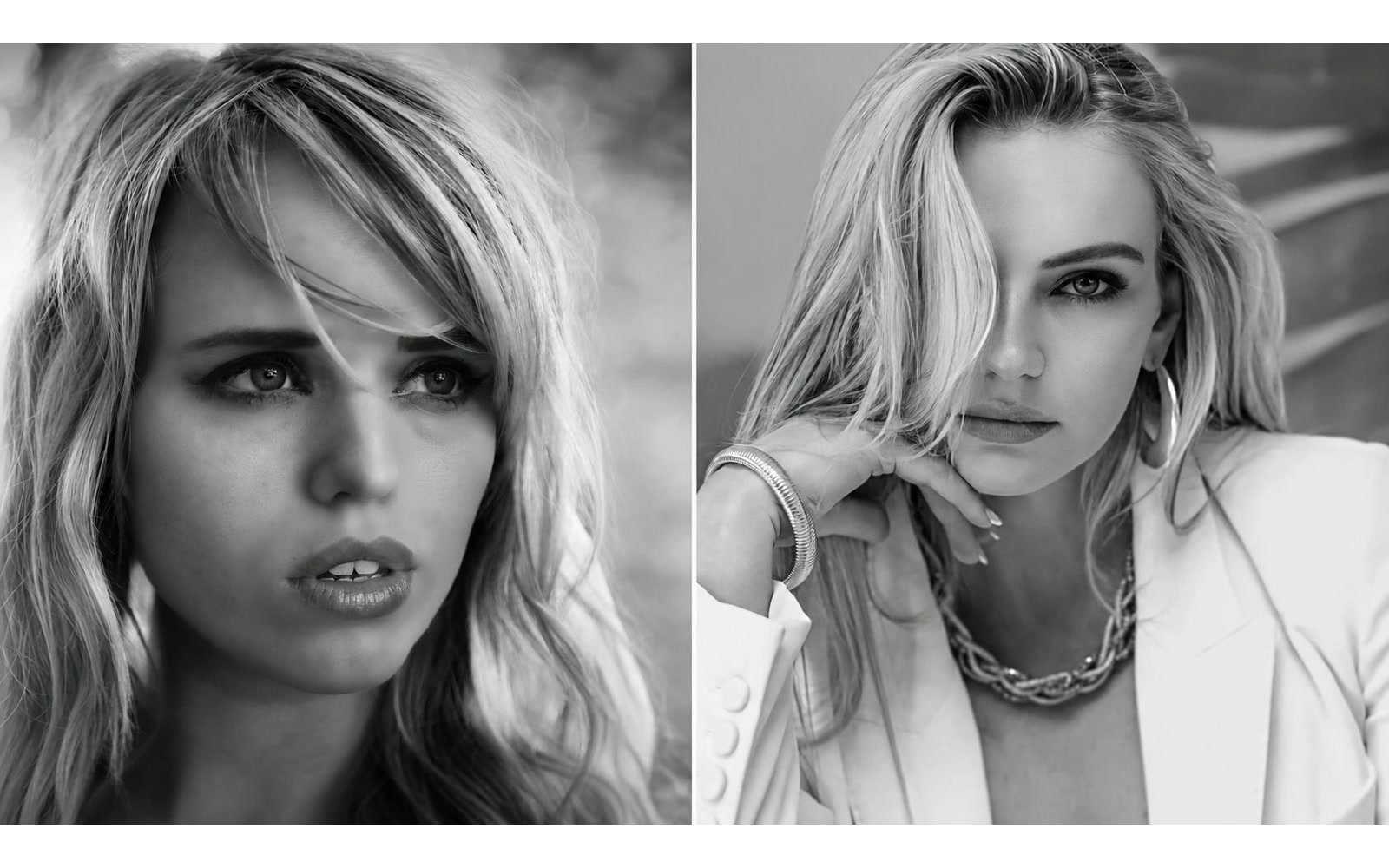 Victoriah and Angel duo portraits, Tenerife remote sessions
