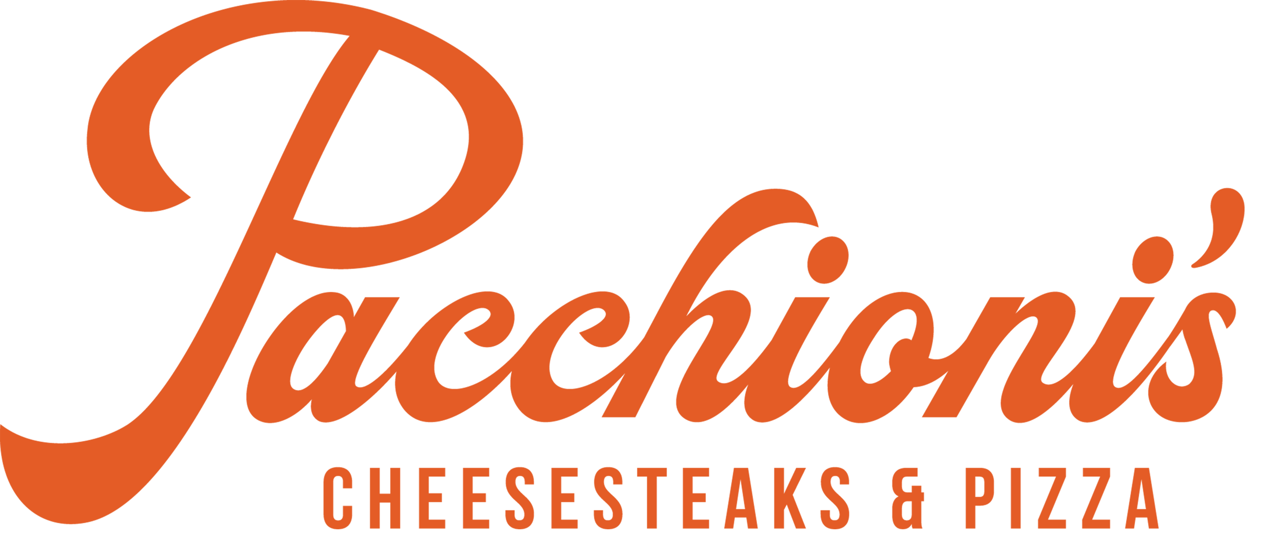 Logo of Pacchioni's Cheesesteaks & Pizza