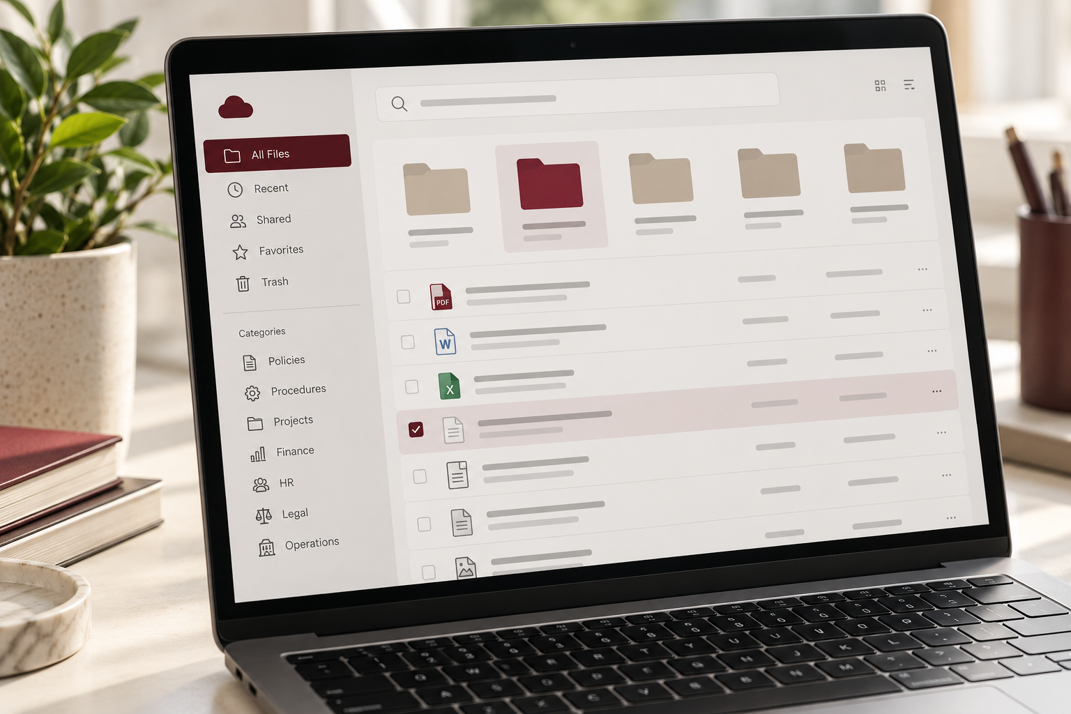 Orderly Cloud Document Library