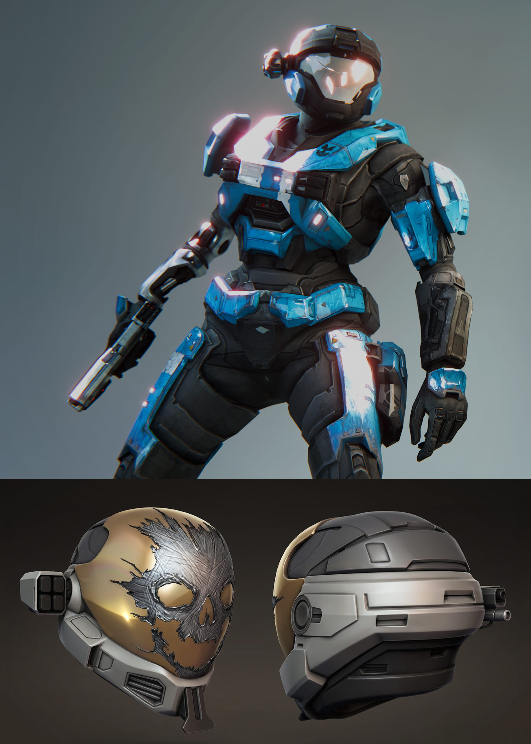 HALO CHARACTER ART