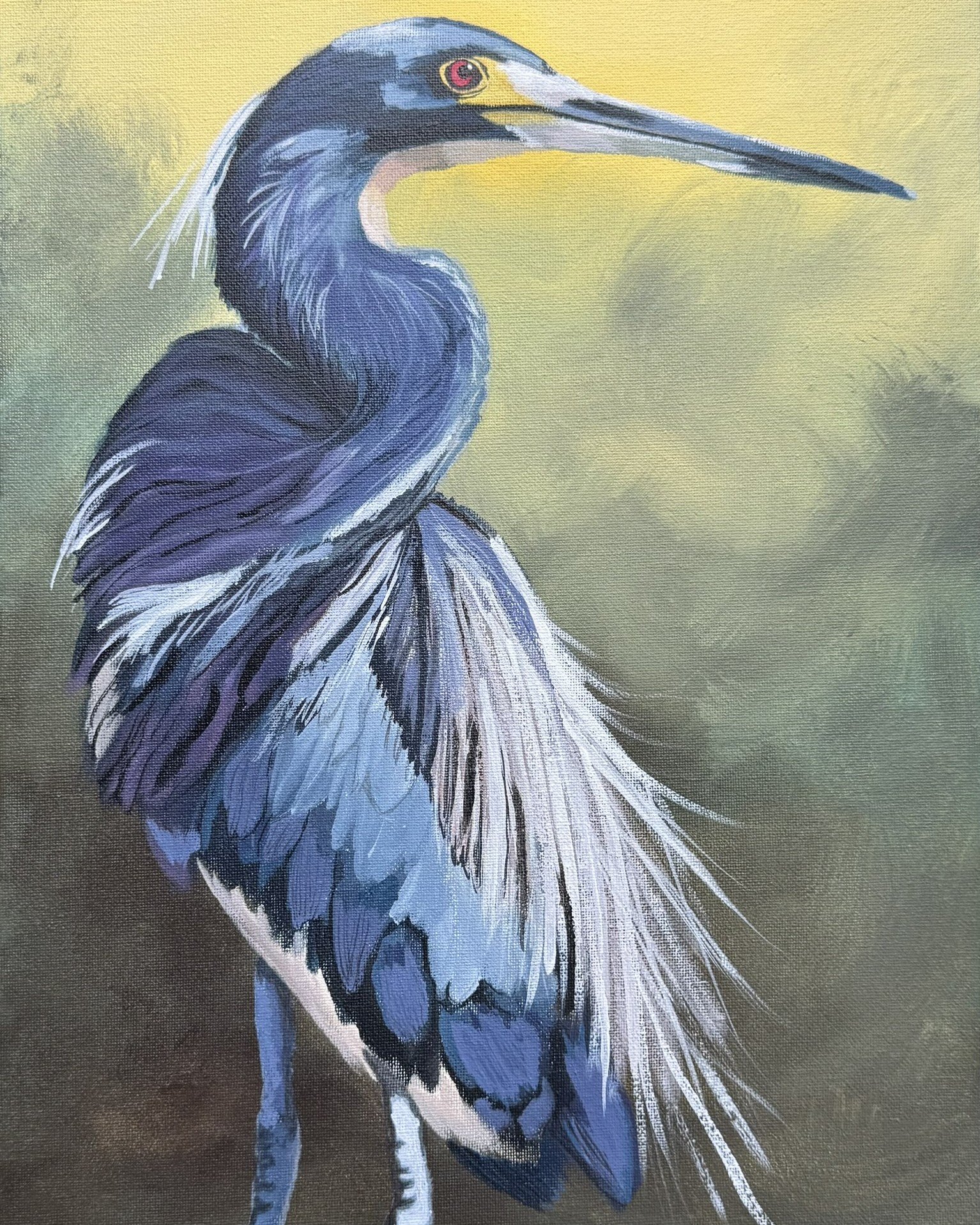 Blue Heron
2025
Acrylic on Canvas