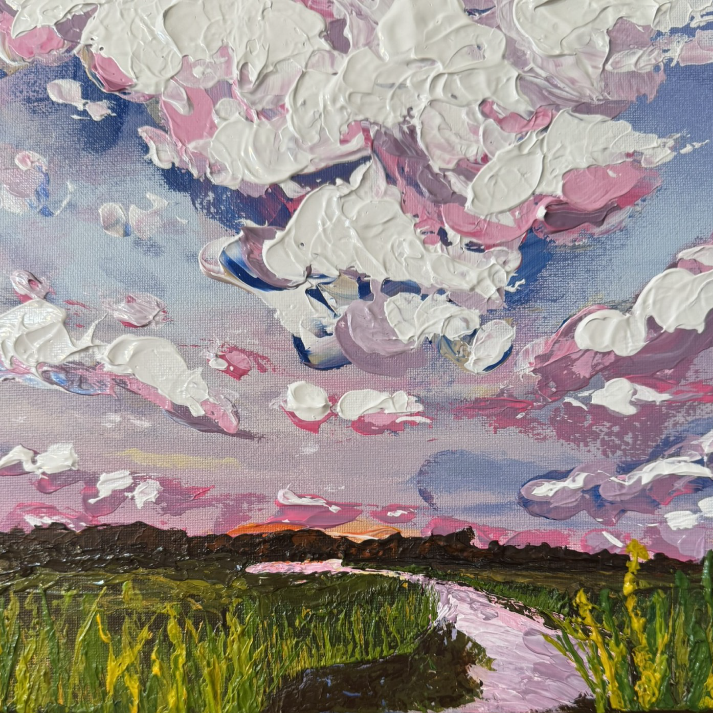 Marsh 2 
2025
Acrylic on Canvas