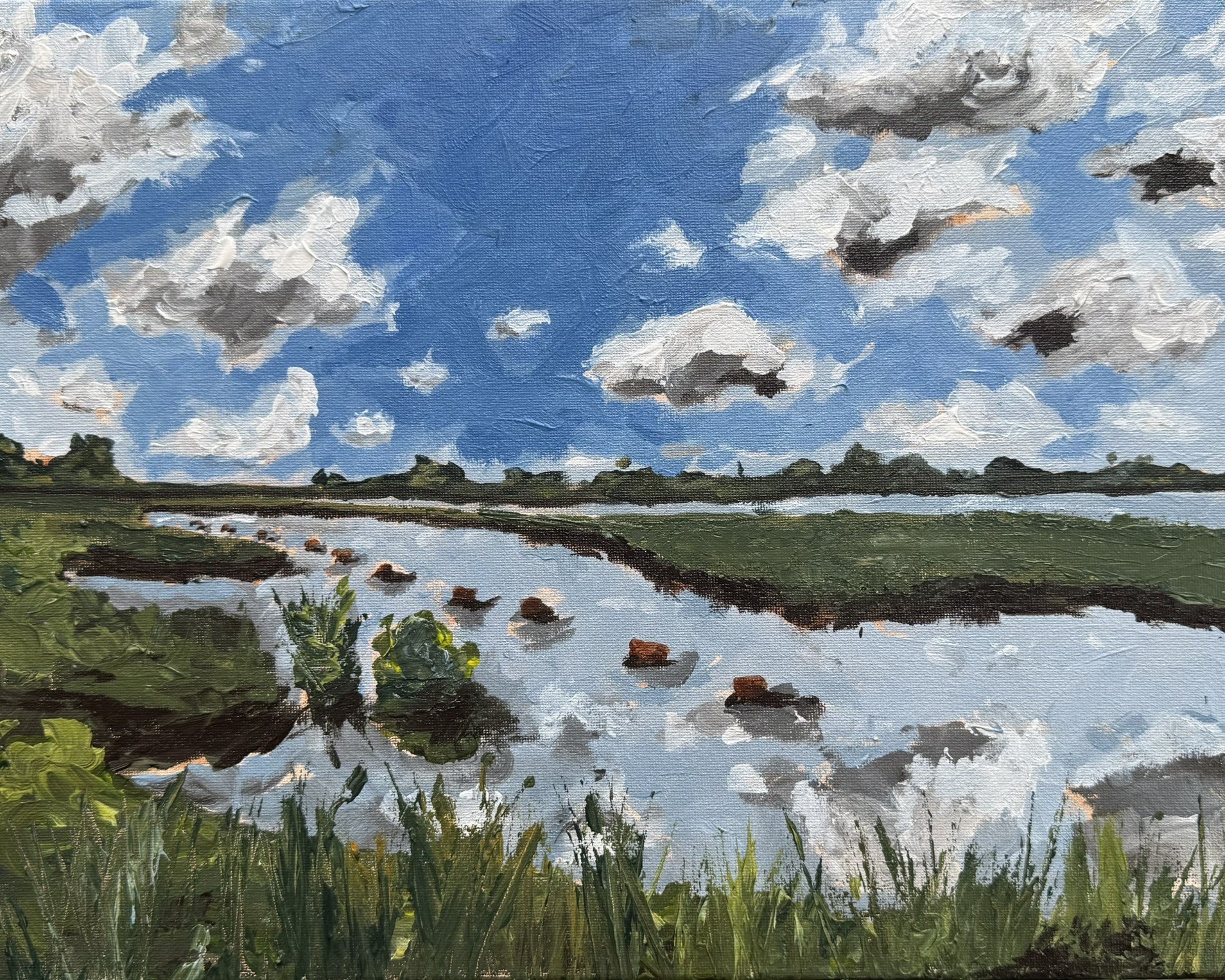 Crawfish Pond
2025
Acrylic on Canvas