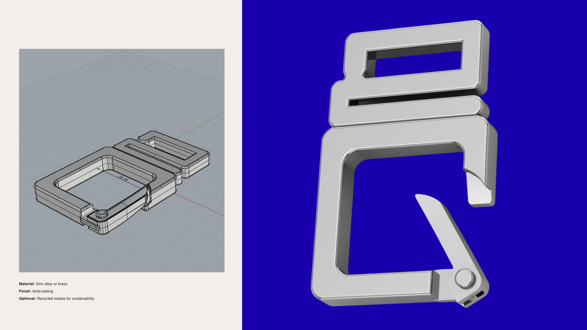 03 — CUSTOM METAL CARABINER