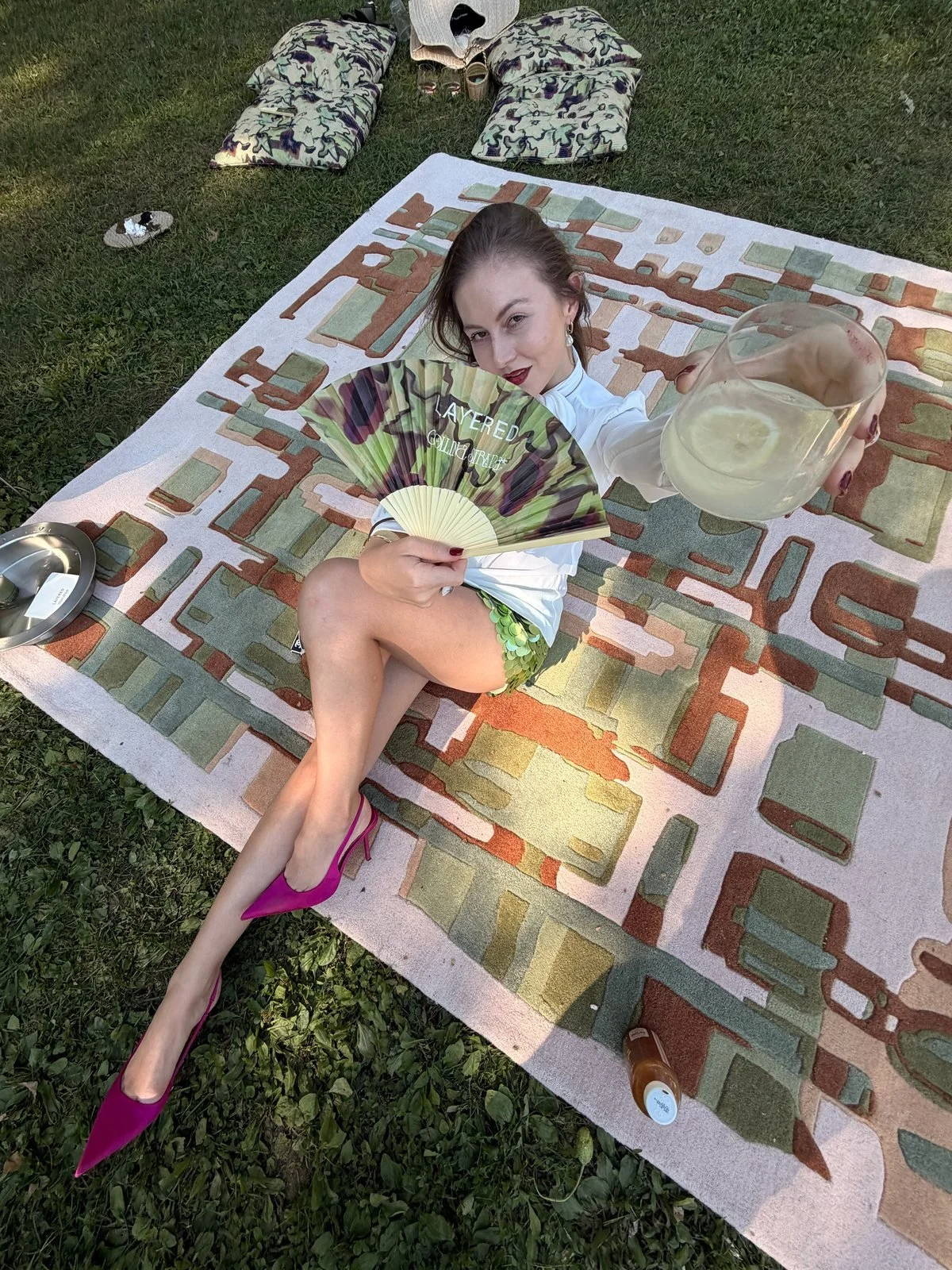 Picnic at Storm King during the Collina Strada SS27 show