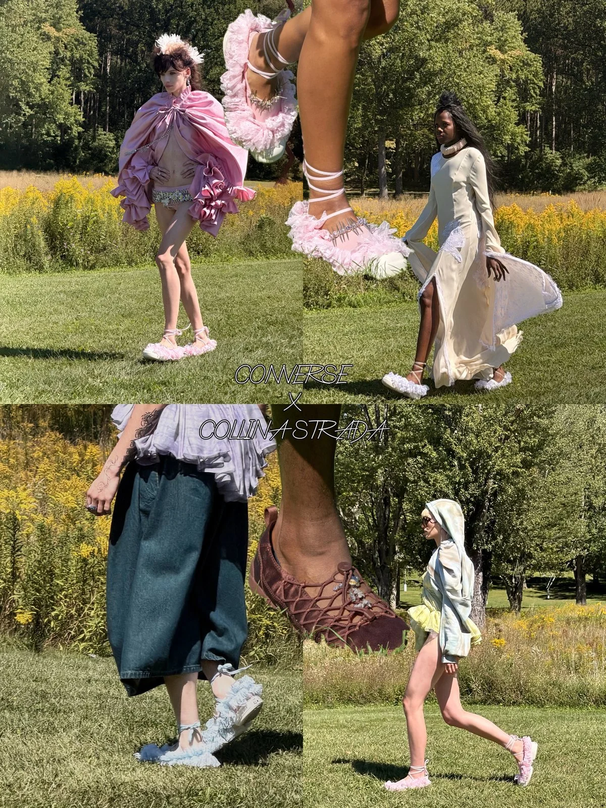 Collina Strada SS27 runway at Storm King, New York Fashion Week
