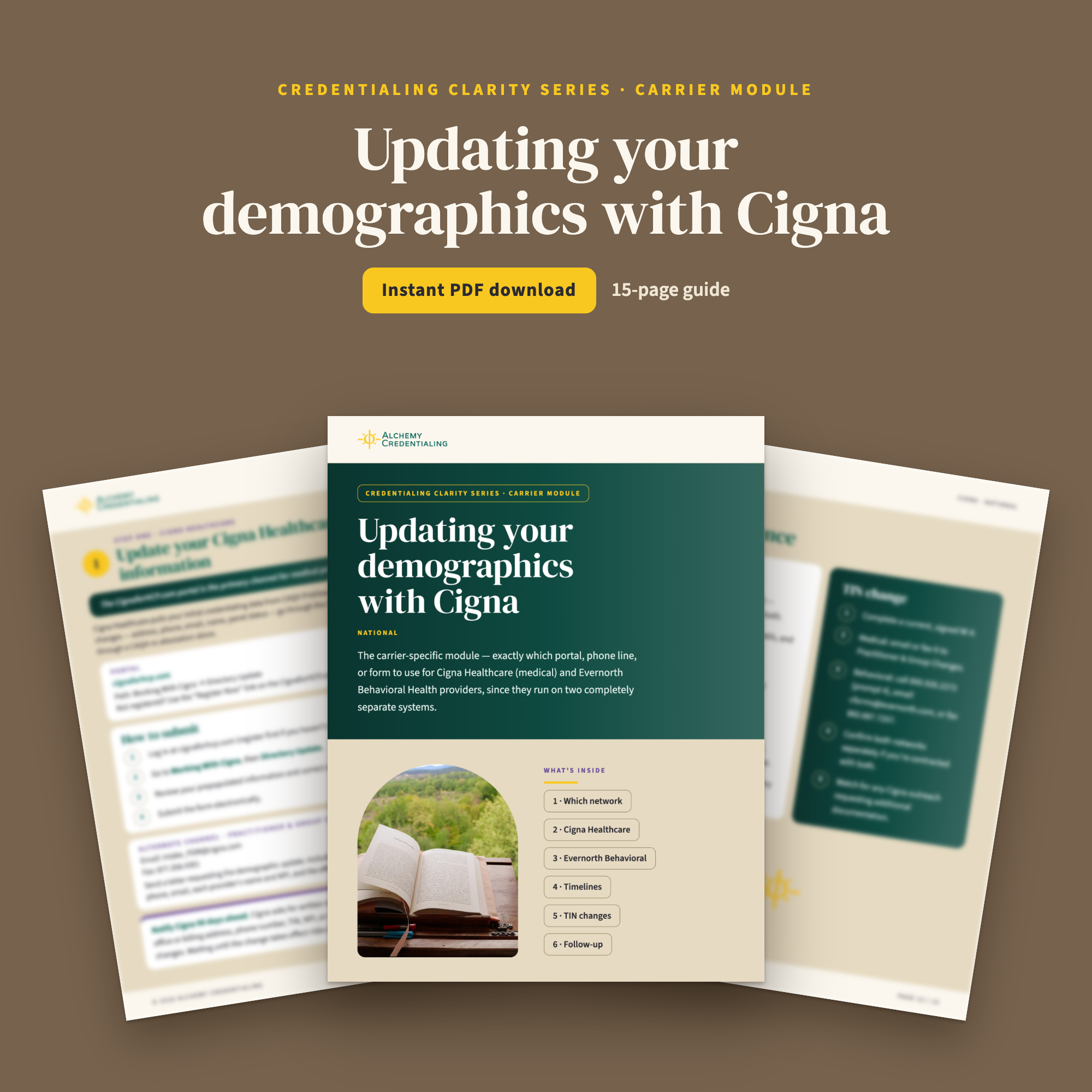 Cigna and Evernorth Demographic Update Guide