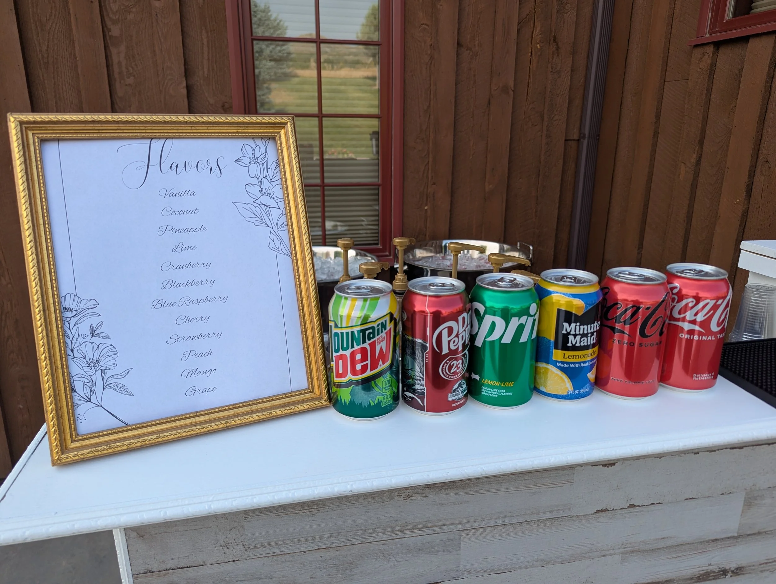 Grander Events Soda Bar