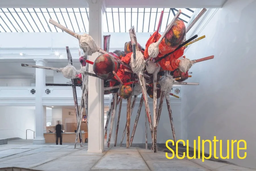 REVIEW: Phyllida Barlow, "Glimpse" at Hauser + Wirth, Los Angeles, CA (2022)