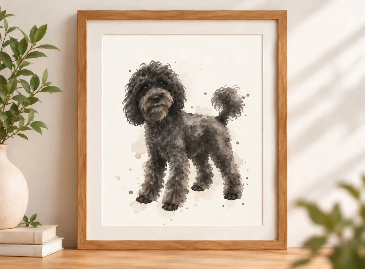 Zwergpudel Toby als Aquarell 🖤

&hearts;︎&hearts;︎&hearts;︎
Hier bekommst du von Postkarten, &uuml;ber personalisierte Illustrationen bis hin zu deinen ganz pers&ouml;nlichen Tierstickern alles was das Tierfreundeherz begehrt. &hearts;︎
... Website 