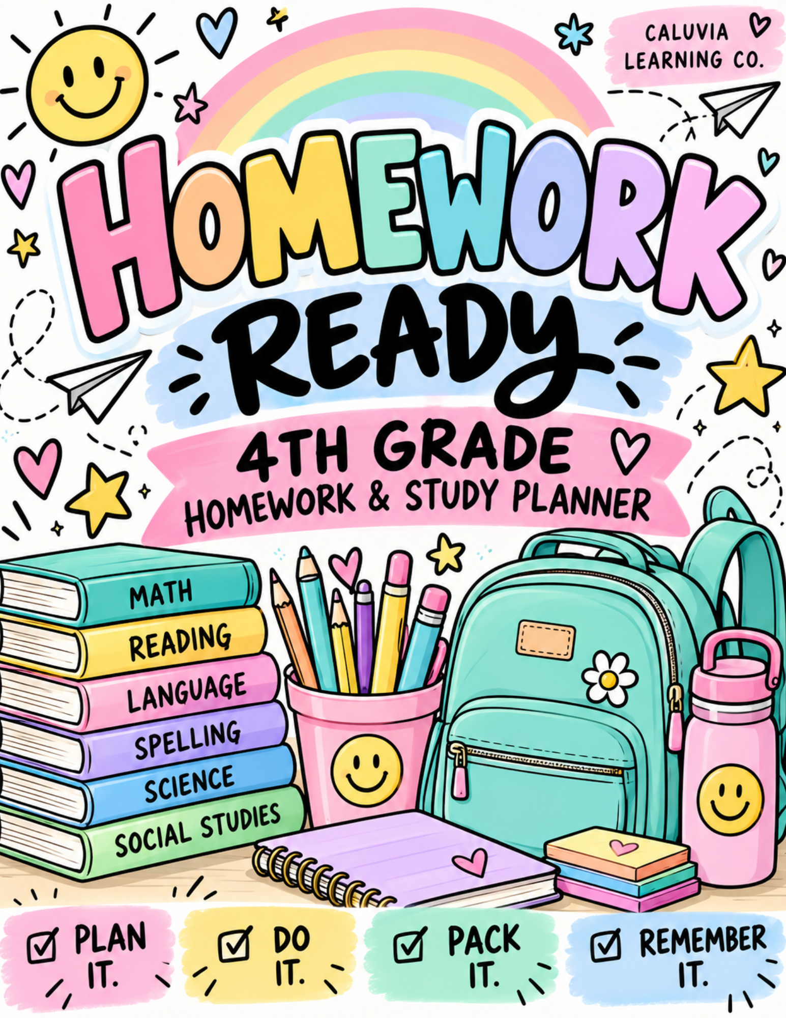 4th Grade Planner