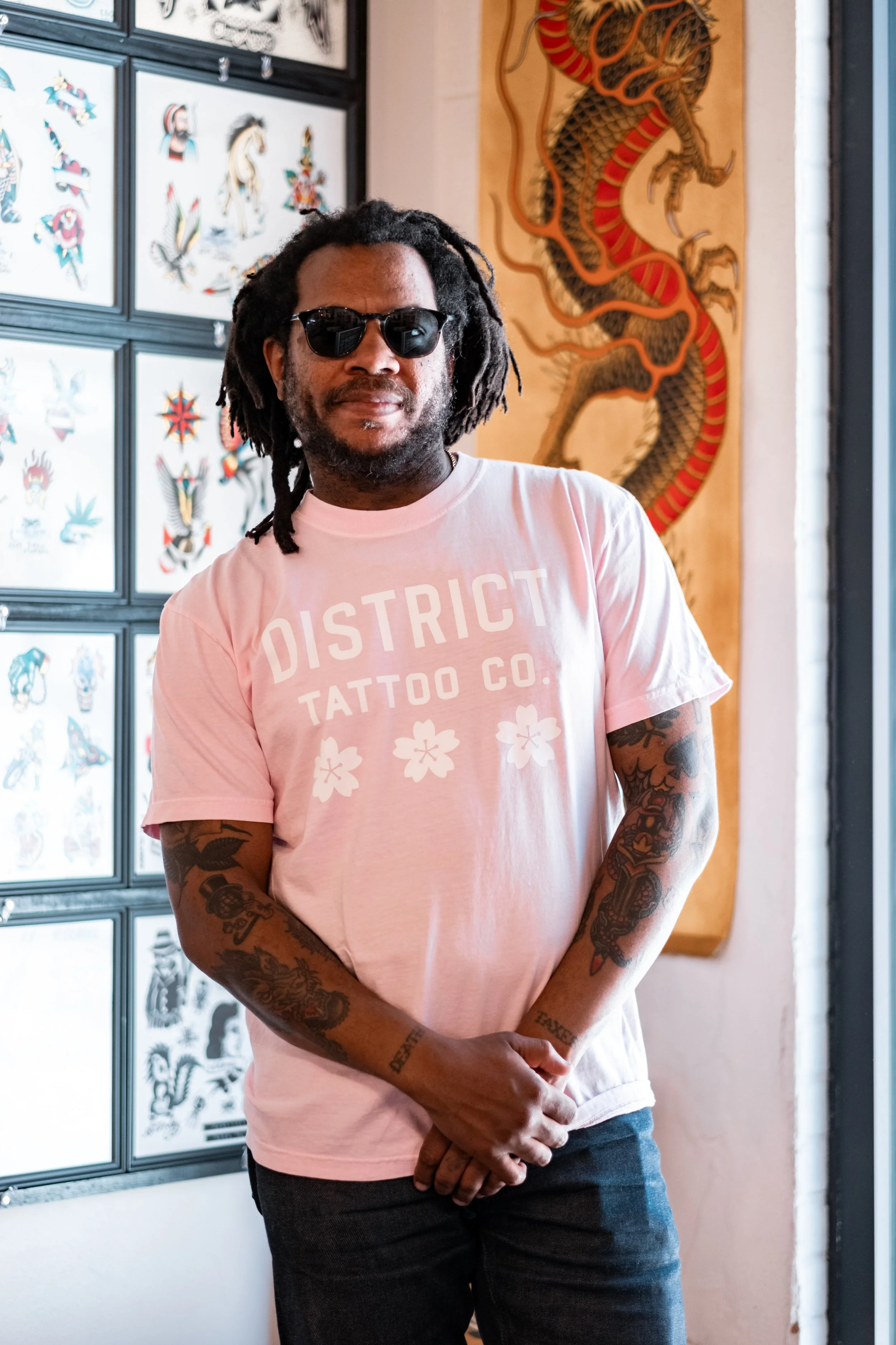PINK CHERRY BLOSSOM TEE