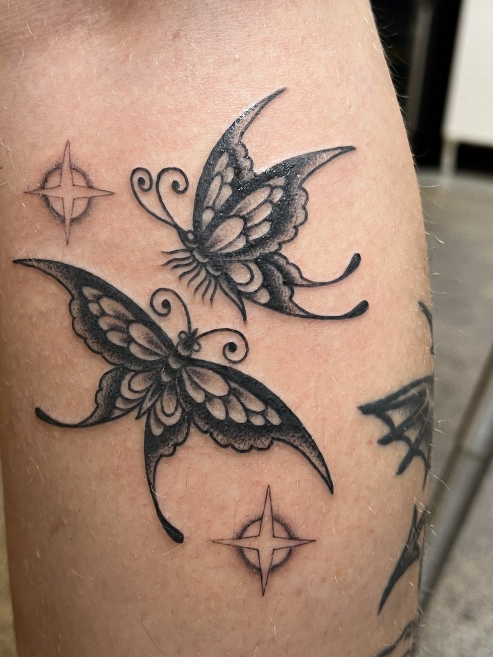Nick Freidline
Black and grey butterflies
