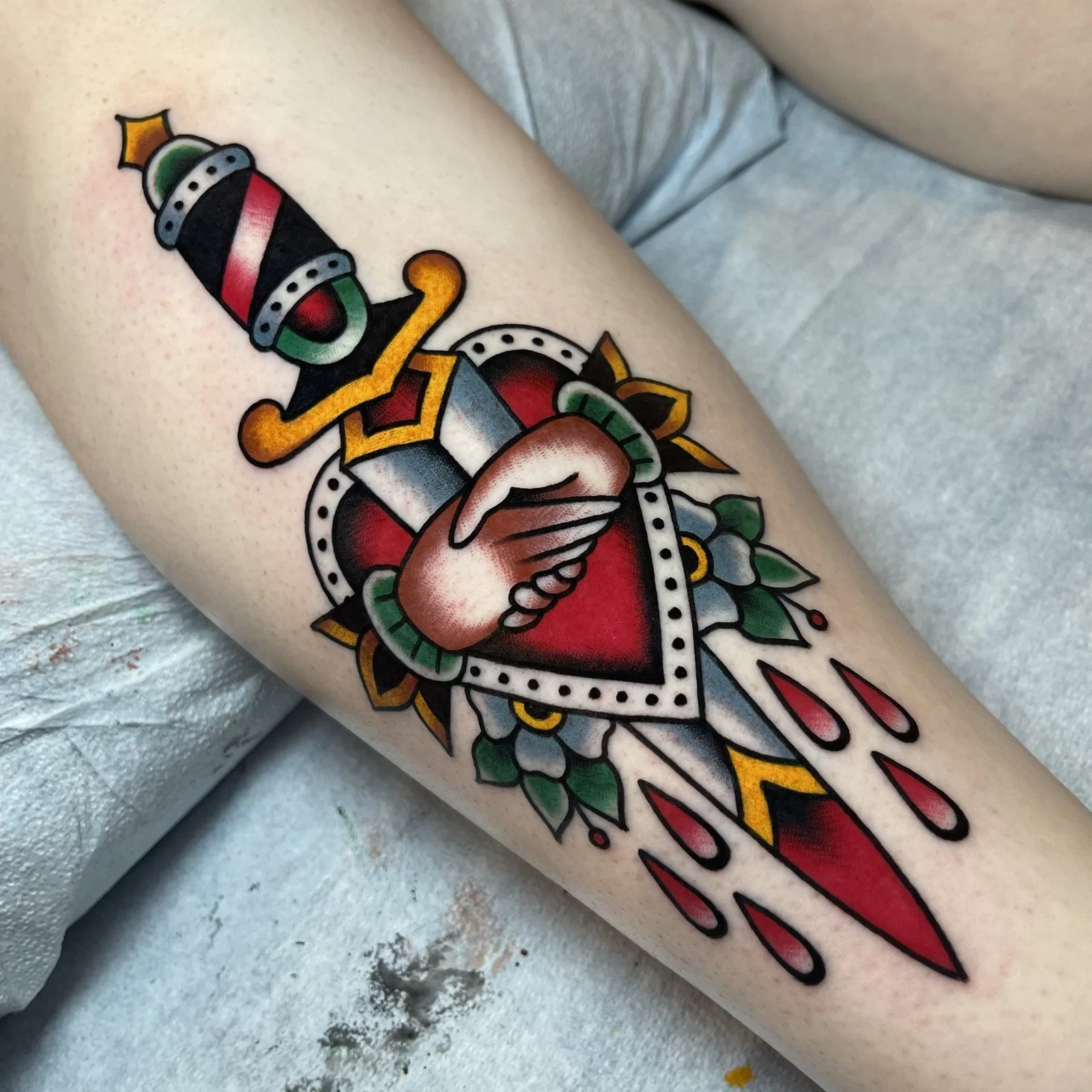 Ryan Clarke
Traditional dagger and heart