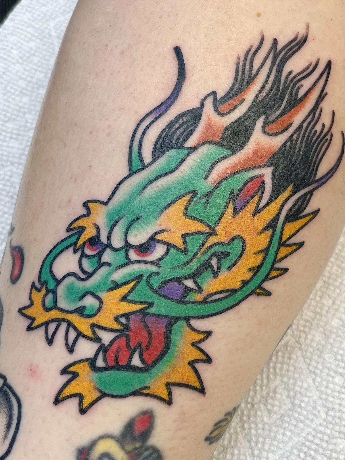 Tim Huck
Traditional dragon head