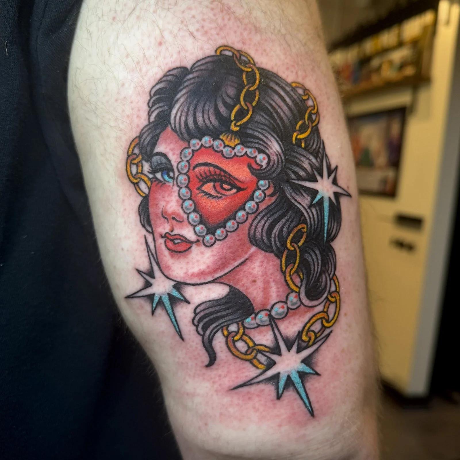 Nick Freidline
Traditional masked lady