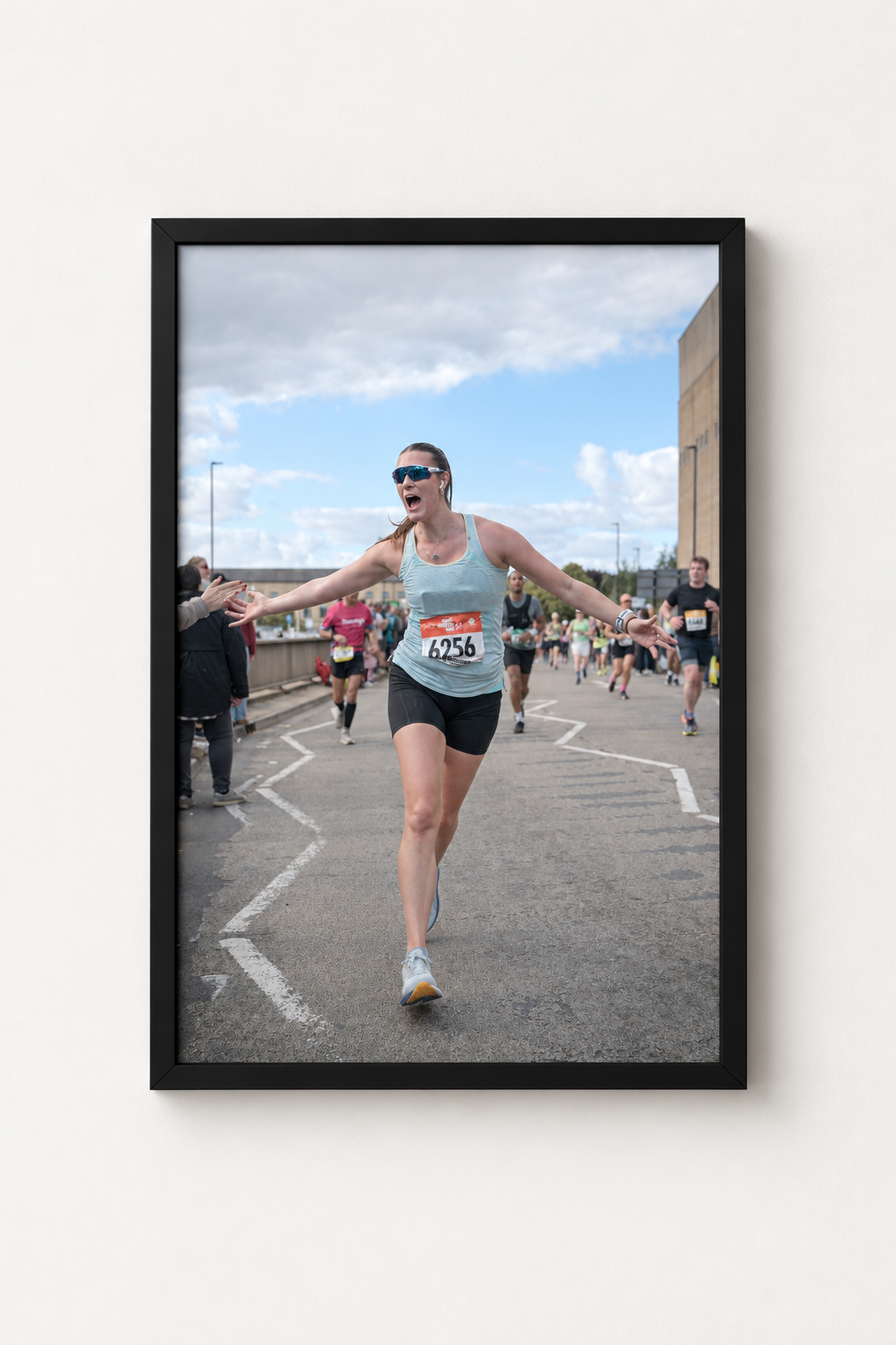 A4 print in a black frame