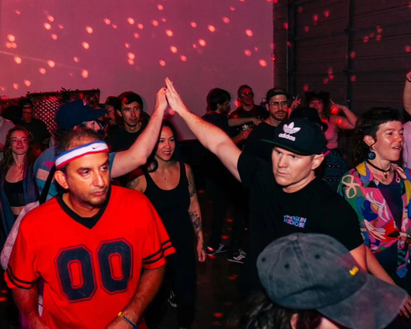 No time for drunken high fives, there is drum and bass playing