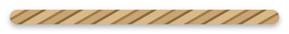 Close-up of a wooden rolling pin with a checkered cloth underneath.