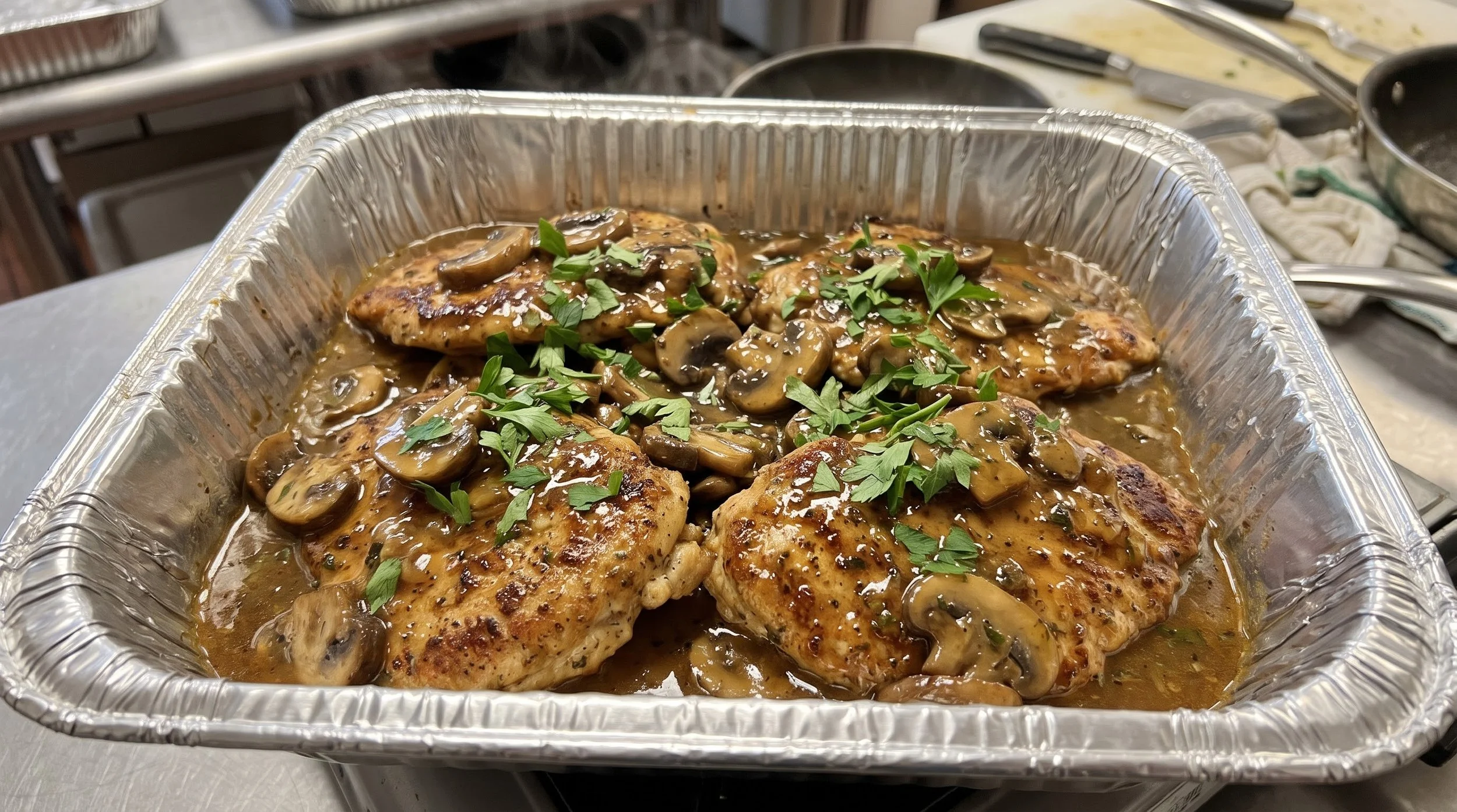 Chicken Marsala