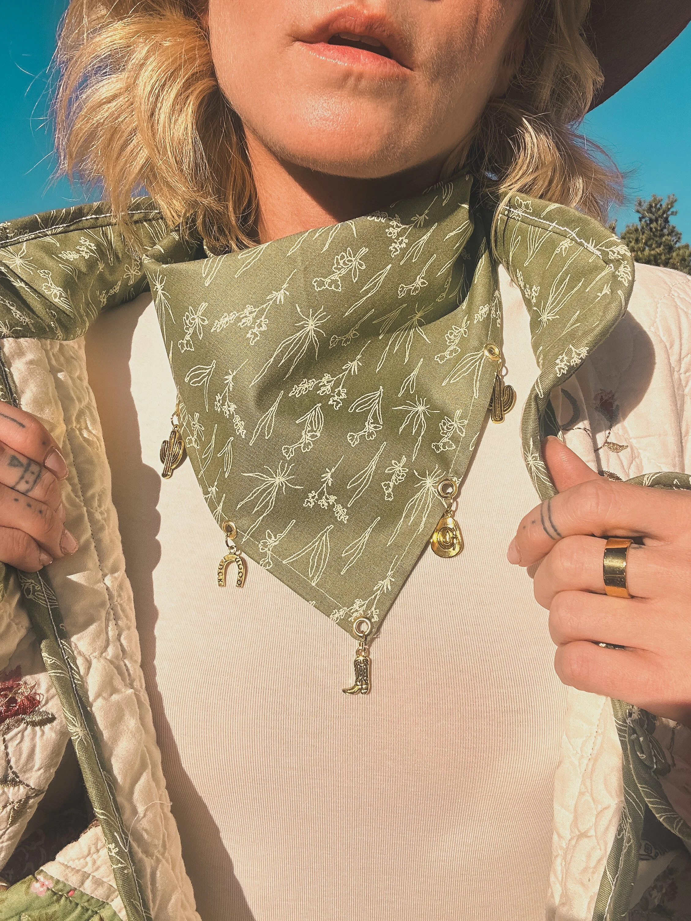 The Wild Sage | Western Charm Bandana