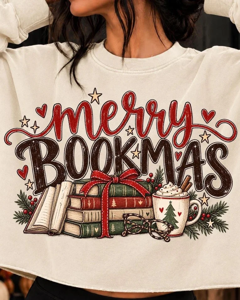 Merry Bookmas Sweatshirt