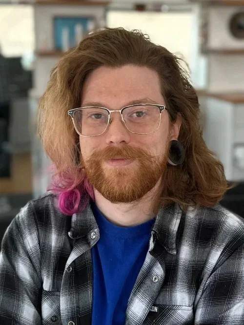 Kirk Just, Co-Owner and Stylist at Just Hair in Leavenworth Kansas