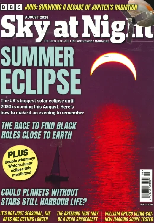 Kazu Akiyama Featured in BBC Sky at Night Magazine's “Earth's Closest Black Holes”