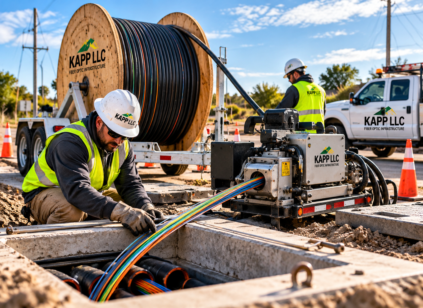 Fiber Optic Cable Pulling