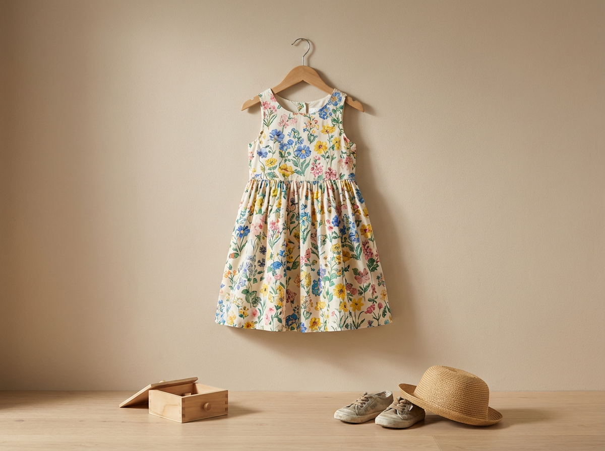 Girls' Floral Dress