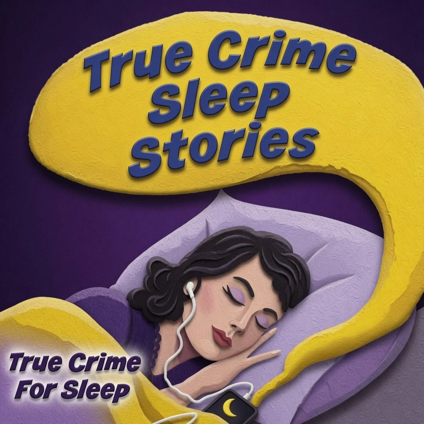 True Crime Sleep Stories podcast logo