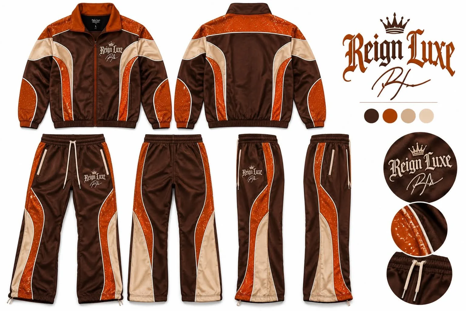 Reign Luxe Men's Jumpsuit Set